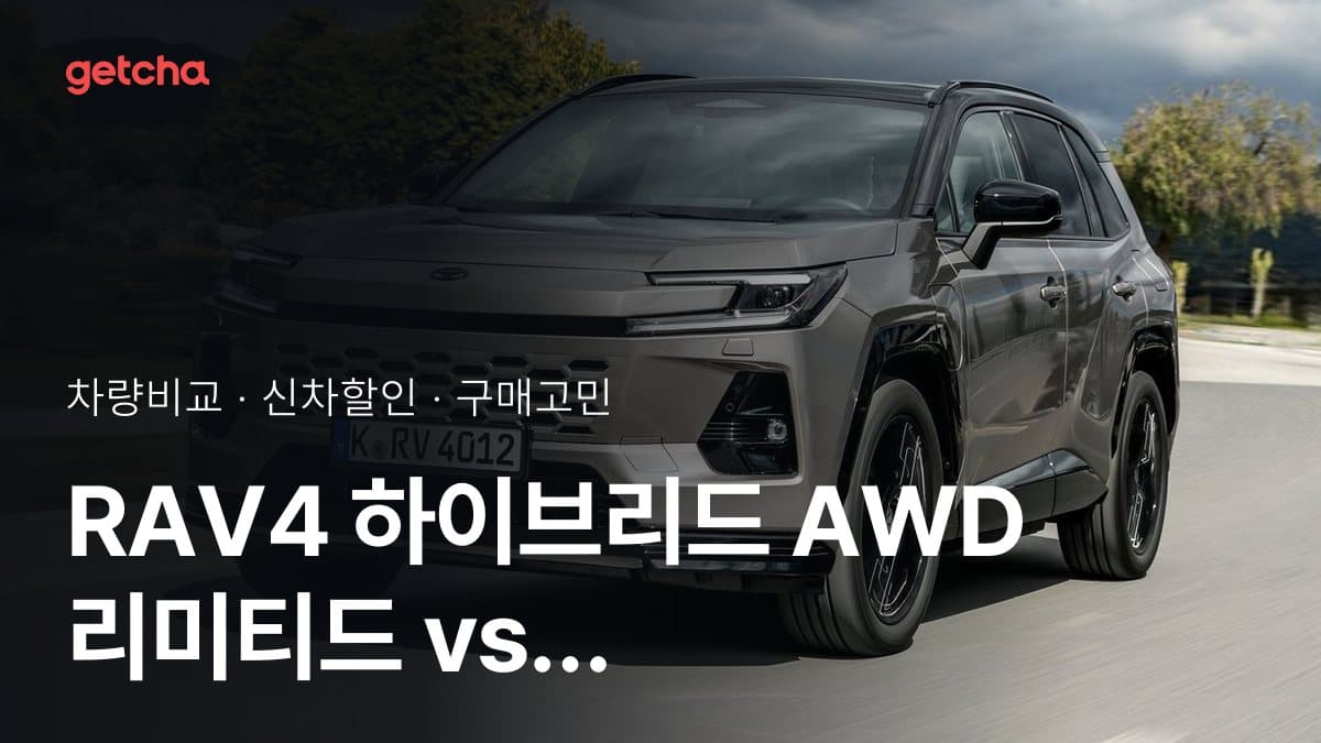 RAV4 하이브리드 AWD 리미티드 vs 카니발 시그니처 7인승, 오너들의 의견